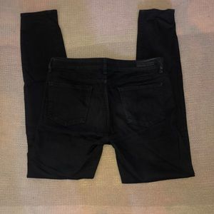 Articles of Society, black mid-rise skinny jeans, size 29, regular length